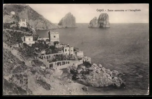 AK Capri, Torre Saracena ed i Faraglioni
