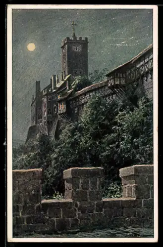 AK Wartburg, Burgansicht