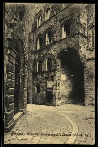 AK Perugia, Casa del Giureconsulto Baldo