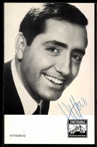 AK Portrait des Musiker`s Vittorio