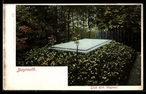 AK Bayreuth, Grab von Richard Wagner