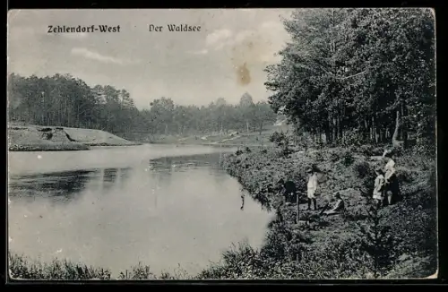 AK Berlin-Zehlendorf-West, Der Waldsee