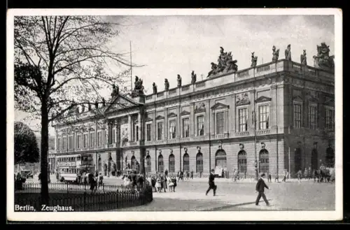 AK Berlin, Blick zum Zeughaus