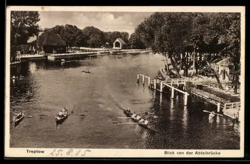 AK Treptow, Blick von der Abteibrücke