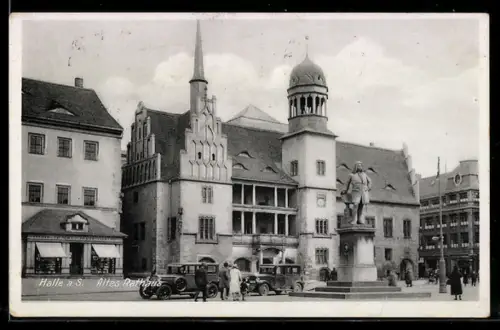AK Halle a. S., Altes Rathaus