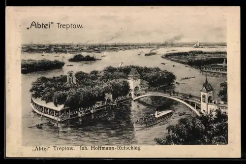 AK Treptow, Gasthaus Abtei Treptow, Inh. Hoffmann-Retschlag