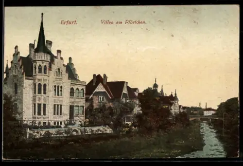 AK Erfurt, Villen am Pförtchen