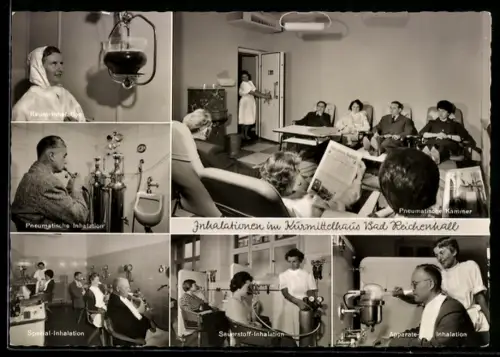 AK Bad Reichenhall, Sauerstoff Inhalation, Pneumatische Kammer