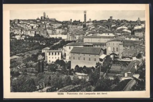 AK Siena, Panorama dal Campanile dei Servi