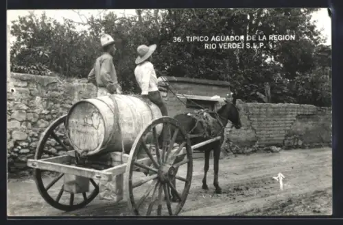 AK Rio Verde, Tipico Aguador de la Region