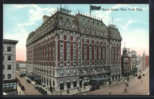 AK New York City, NY, Hotel Astor