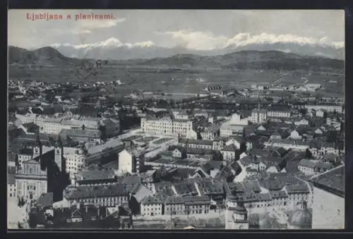 AK Ljubljana, Panorama s planinami