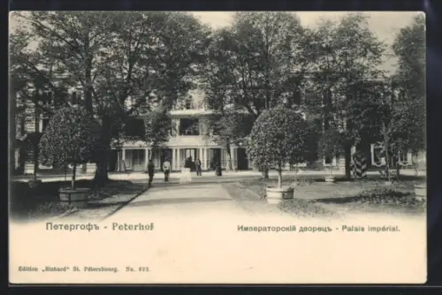 AK Peterhof, Palais impérial