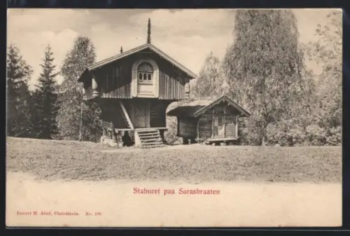 AK Sarasbraaten, Staburet paa Sarasbraaten