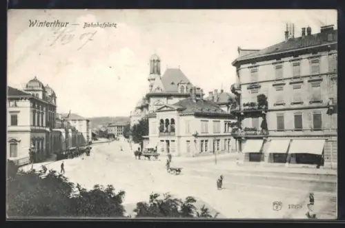 AK Winterthur, Bahnhofplatz