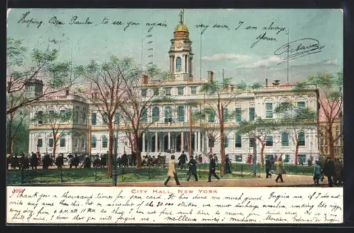 AK New York, NY, City Hall