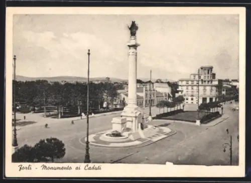 AK Forlì, Monumento ai Caduti
