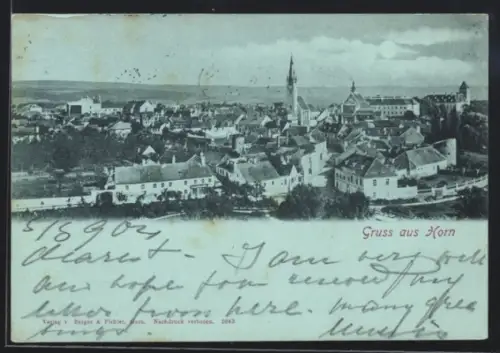 Mondschein-AK Horn, Panorama