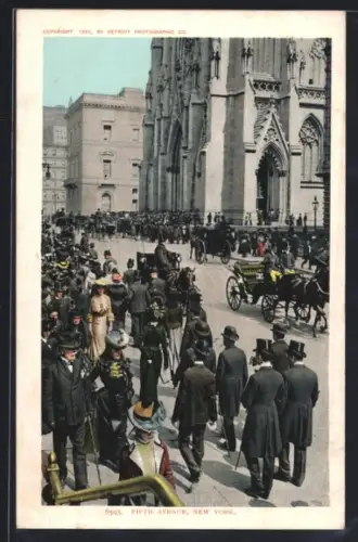 AK New York, NY, Fifth Avenue