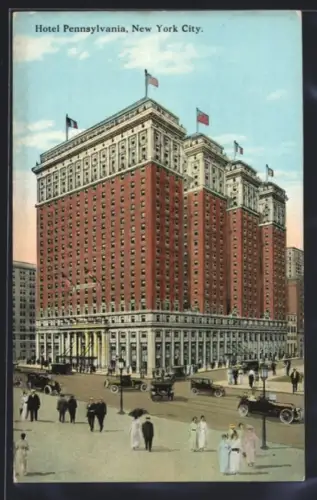 AK New York, NY, Hotel Pennsylvania