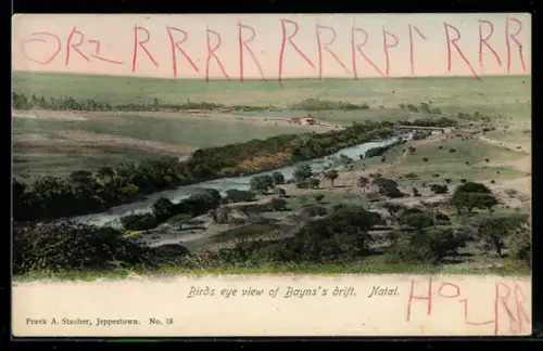 AK Natal, Birds eye view of Bayns`s drift