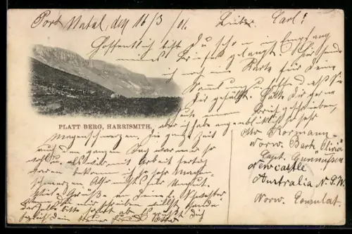 AK Harrismith, Platt Berg