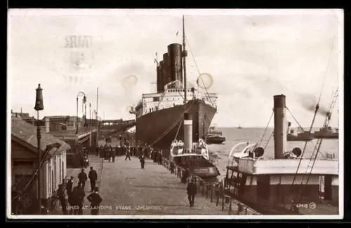 AK Liverpool, Liner at Landing Stage