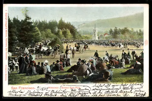 AK San Francisco, CA, Midwinter, Golden Gate Park