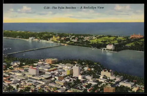 AK West Palm Beach, FL, The Palm Beaches, A Bird`s-Eye View
