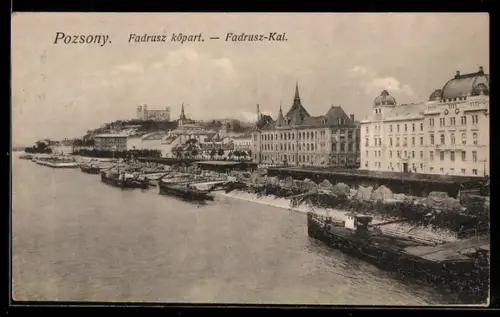 AK Pozsony, Fadrusz köpart, Fadrusz-Kai