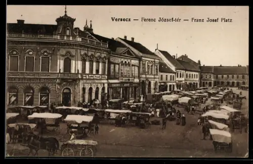 AK Versecz, Ferenc József-tér