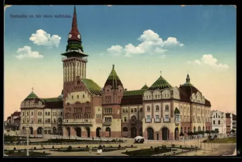 AK Szabadka, Sz. kir város székháza