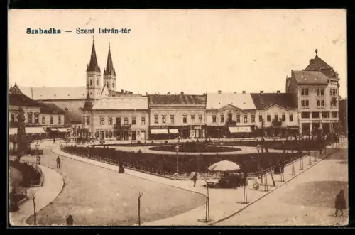 AK Szabadka, Szent István-tér