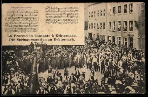 AK Echternach, Die Springprozession zu Echternach