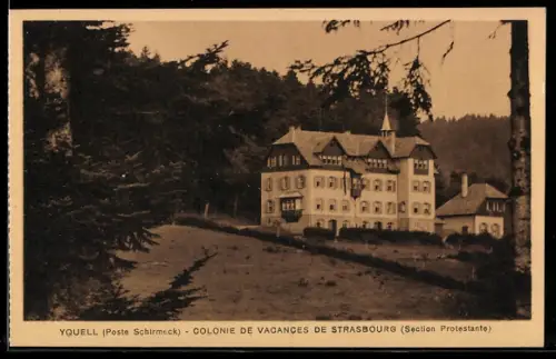 AK La Broque, Yquell, Colonie de Vacances de Strasbourg