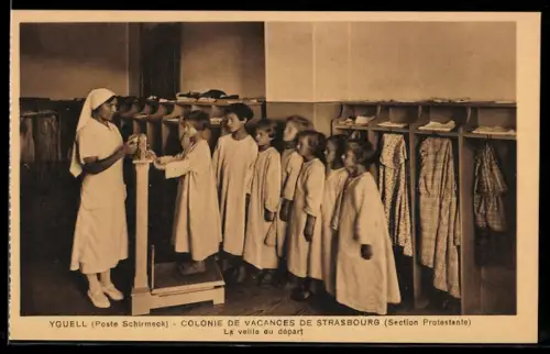 AK La Broque, Yquell, Colonie de Vacances de Strasbourg