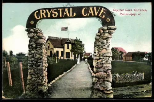AK Put-In-Bay, OH, Crystal Cave Entrance