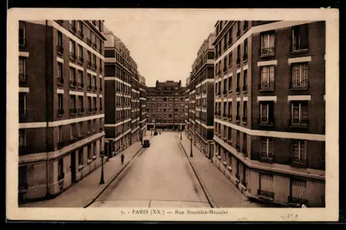AK Paris, Rue Stanislas-Meunier