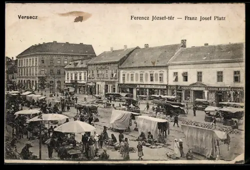 AK Versecz, Ferencz József-tér