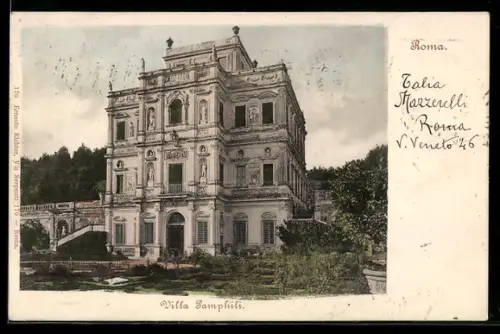 AK Roma, Villa Pamphili