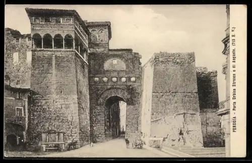AK Perugia, Porta Urbica Etrusca o di Augusto