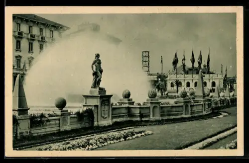AK Milano, Fontana di Piazza Giulio Cesare