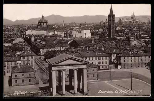 AK Milano, Panorama da Porta Ticinese