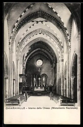 AK Chiaravalle, Interno della Chiesa, Monumento Nazionale