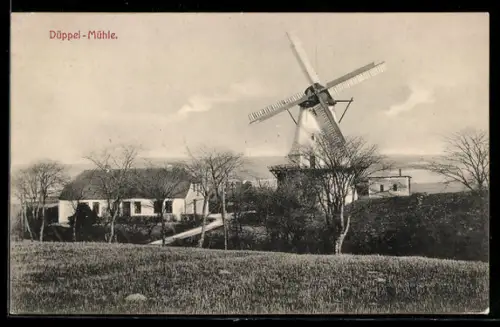 AK Düppel, Blick auf die Windmühle