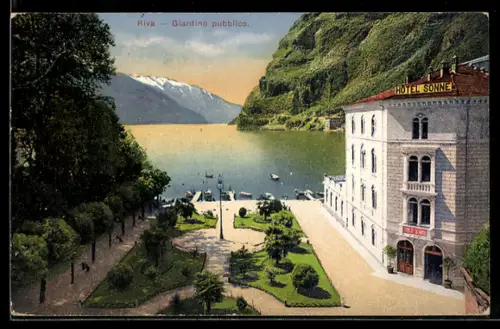 AK Riva, Giardino pubblico, Hotel Sonne