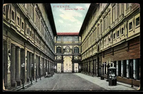 AK Firenze, Galleria degli Uffizi