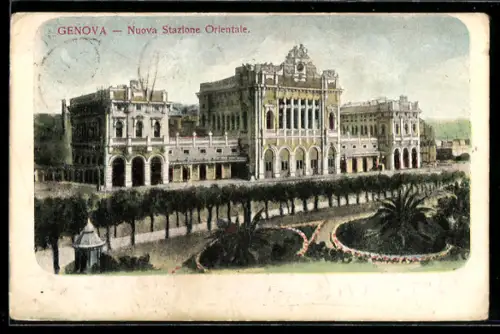 AK Genova, Nuova Stazione Orientale, Bahnhof