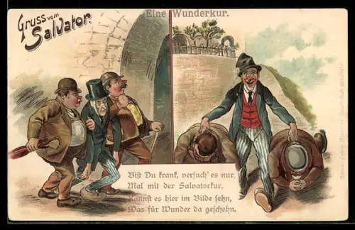 AK Trinkerhumor, Eine Wunderkur im Salvator