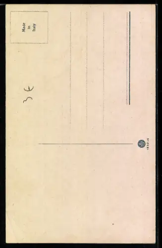 Künstler-AK Roma, Tempio di Pallade